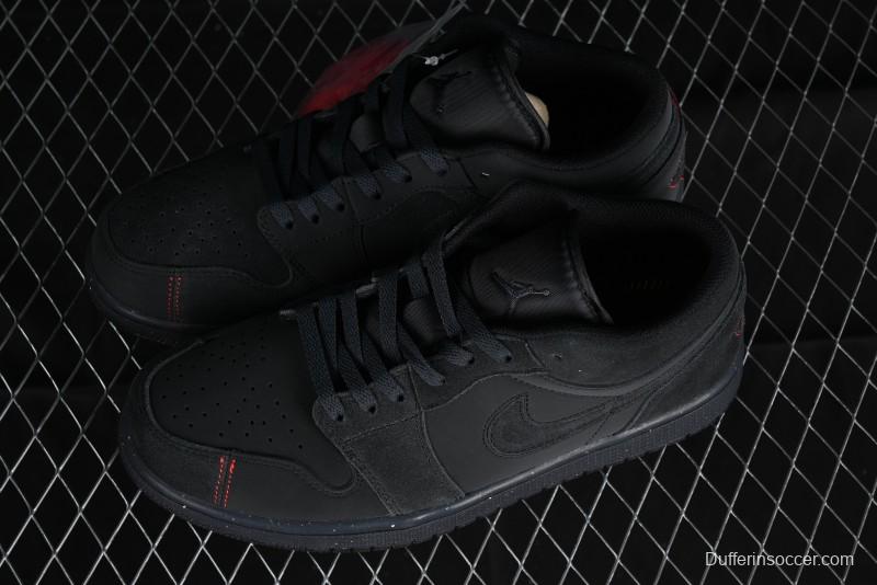 Nike Air Jordan 1 Low SE Craft "Dark Smoke Grey" Casual Sneakers - FD8635-001