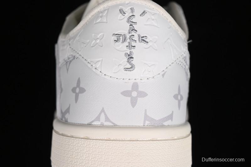 Nike Air Jordan 1 Low OG SP Travis Scott x Fragment Design Collaboration Sneakers - LX1988-700