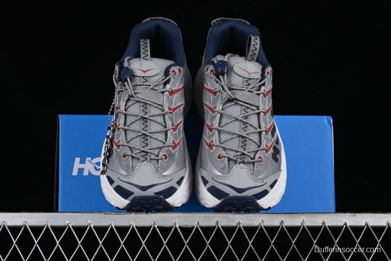 Hoka Mafate Three 2 Ultra-Lightweight Cushioned Trail Running Shoes - 1141572 LOSP