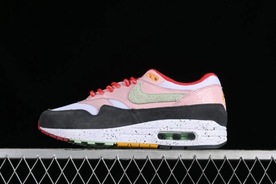 Nike Air Max 1 Retro Running Shoes with Half-Sole Air Cushion - FZ4133-640