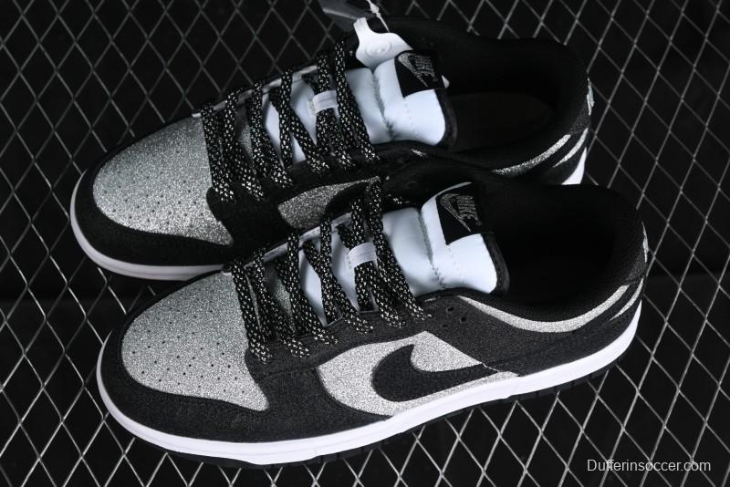 Nike SB Dunk Low Black Starry Sky Anniversary High-End Custom Low-Top Casual Sneakers - LW1818-101