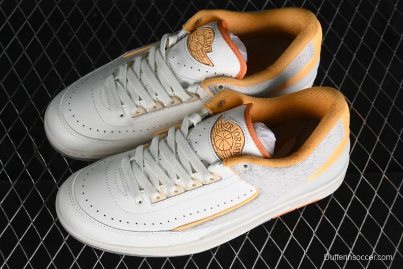 Nike Air Jordan 2 Low Craft "Melon Tint" Retro Sneakers - DV9956-118