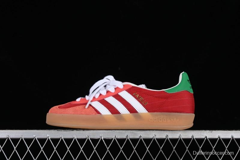 Adidas Originals Gazelle Indoor IF9641 Retro Casual Slip-Resistant Low-Top Sneakers - IF9641