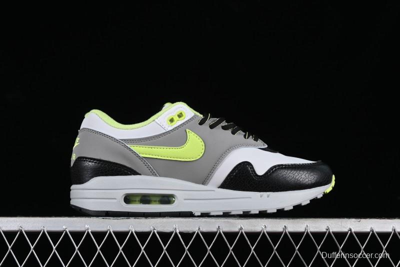Nike Air Max 1 Retro Running Shoes with Half-Sole Air Cushion - HF3713-002