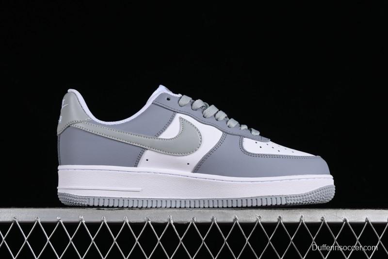 Nike Air Force 1 '07 Low Casual Sneakers with Full-Length Air Cushion - FJ4146-111