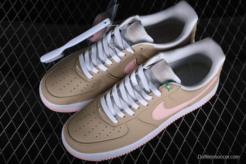 Nike Air Force 1 '07 Low Casual Sneakers with Full-Length Air Cushion - 845053-201