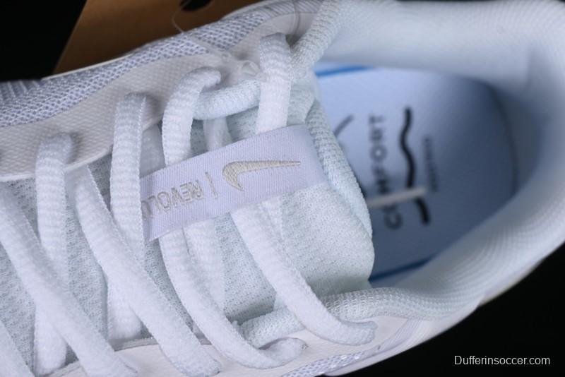 Nike Revolution 7 Wide Low-Top Running Shoes with Breathable Mesh and Durable Cushioning - FB2208-101