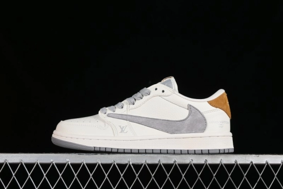 Nike Air Jordan 1 Low OG SP Travis Scott x Fragment Design Retro Sneakers - LX1988-800