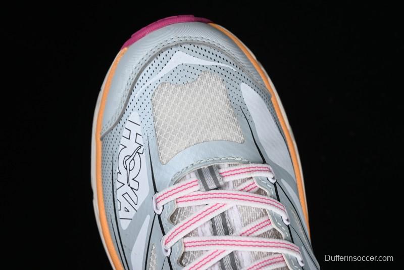 Hoka Mafate Speed 2 Lightweight Cushioned Trail Running Shoes with Vibram Outsole - 1126851 WIFL