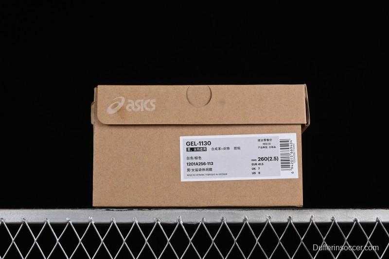 Asics Tiger GEL-1130 Low-Top Retro Running Shoes with GEL Cushioning and Durable Outsole - 1201A256-113