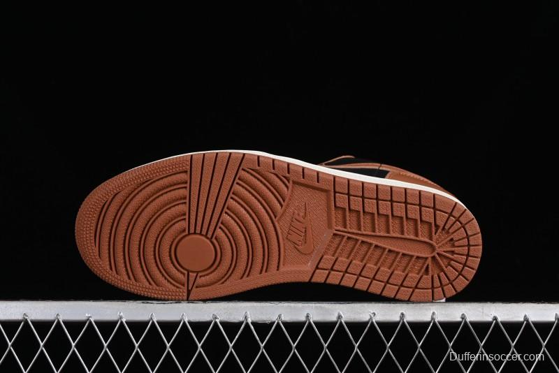 Nike Air Jordan 1 Low AJ1 Black Mocha Casual Sneakers - DC0774-021