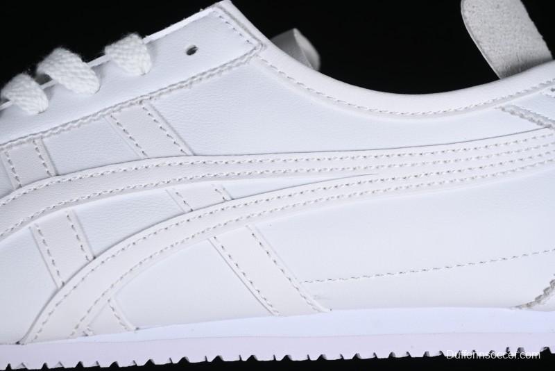 Onitsuka Tiger Mexico 66 Low-Top Leather Sneakers for Casual Running - 1183A844-100