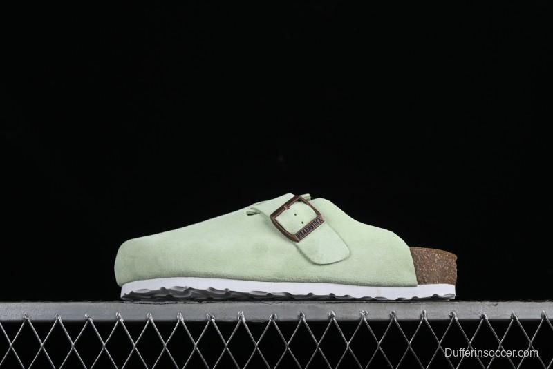 Birkenstock Arizona Soft Footbed Sandals with Suede Leather and Lambswool Lining - G.D4