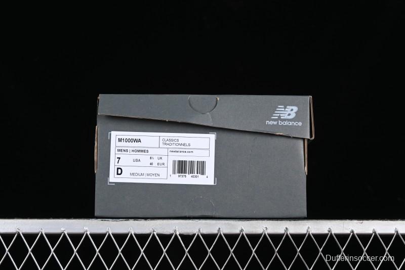 New Balance 1000 Series Retro Dad Style Low-Top Casual Running Shoes - M1000WA