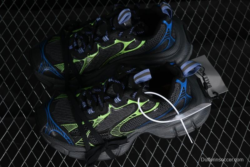 Balenciaga Phantom Sneaker Ten-Generation Trend Running Shoes with Transparent Heel Strap - W3XL51143