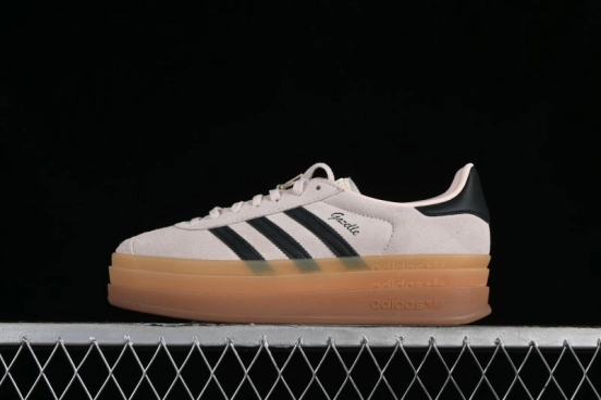 Adidas Originals Gazelle Bold IE0429 Low-Top Sneakers with Thick Sole for Casual Wear Anti-Slip and Durable - IE0429