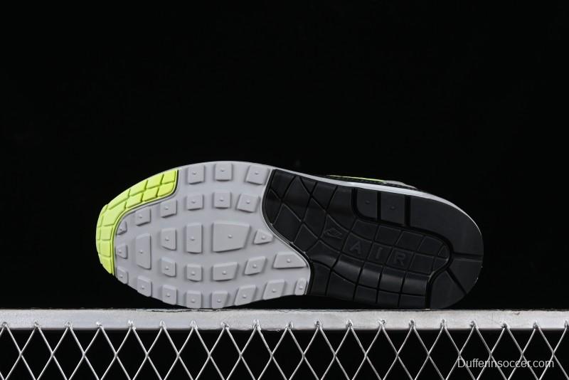 Nike Air Max 1 Retro Running Shoes with Half-Sole Air Cushion - HF3713-002