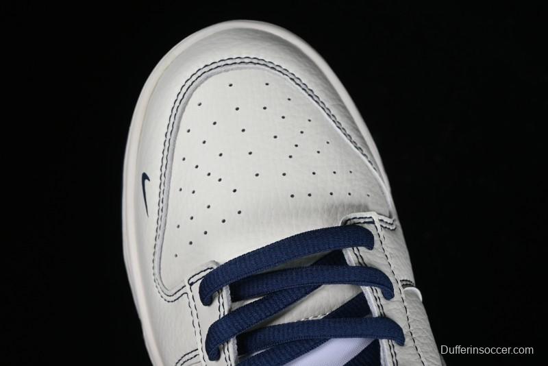 Nike SB Dunk Low UN Collaboration - Light Blue Swoosh Anniversary Custom Low-Top Casual Skate Shoes - FC1688-138