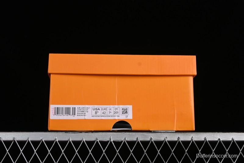 Nike Travis Scott x Fragment Design x Jordan Air Jordan 1 Low OG SP AJ1 LX1988-102