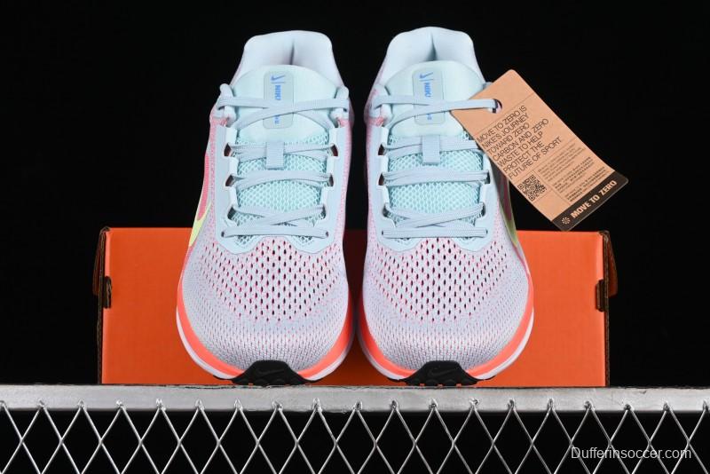 Nike Zoom Winflo 11 Moon Mesh Breathable Casual Running Shoes with Cushioning - FJ9509-402