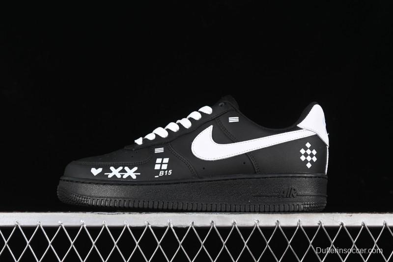 Nike Air Force 1 '07 Low Video Game Themed Casual Sneakers - CW2288-018