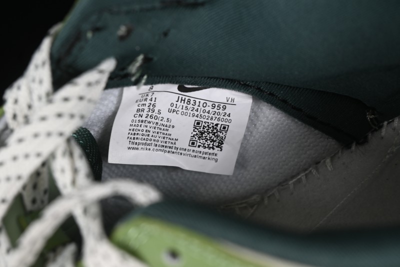 Nike SB Dunk Low UN Collaboration - Flying Spring Green Anniversary High-End Custom Low-Top Casual Skate Shoes - JH8310-959
