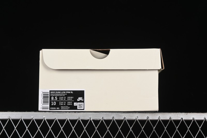 Nike SB Dunk Low Rayssa Leal Pro Skate Shoes with Colorful Smiley Laces - FZ5251-001