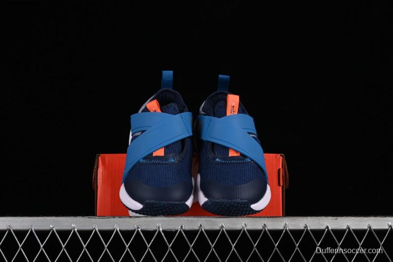 Nike Flex Advance Hook and Loop Breathable Soft Lightweight Kids Shoes - DC5562-400