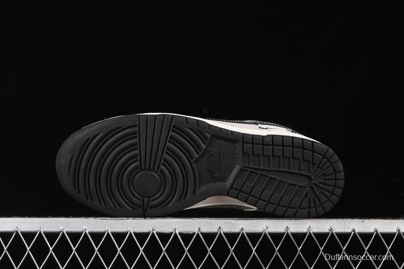 Nike SB Dunk Low Stussy Anniversary Edition Customized Low-Top Casual Skate Shoes - SJ1089-001