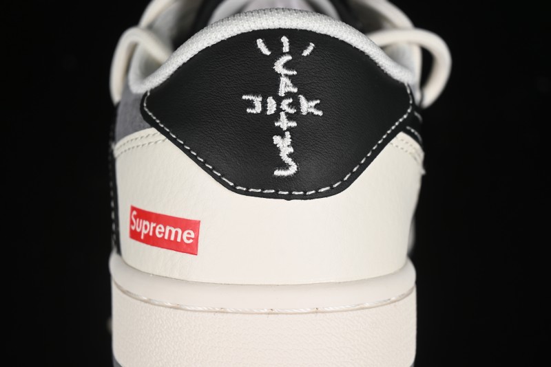 Nike Travis Scott x Fragment Design x Air Jordan 1 Low OG SP AJ1 Supreme Collaboration - SJ0086-132