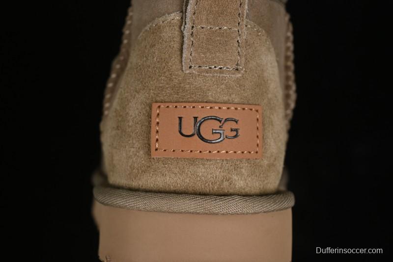 UGG Classic Ultra Mini Short Boots with Genuine Australian Sheepskin and TREADLITE Outsole - 1116109