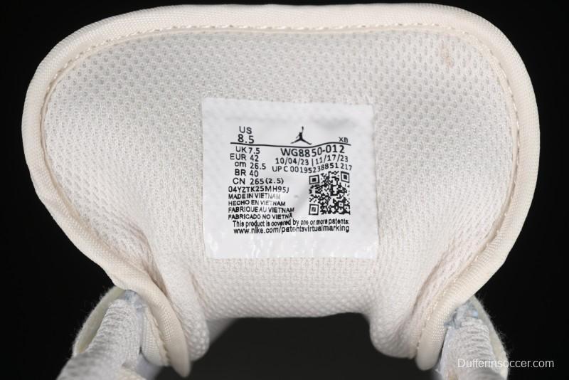 Nike Air Jordan 1 Low Retro Basketball Shoes - Giorgio Armani Collaboration Ice Blue - WG8850-012