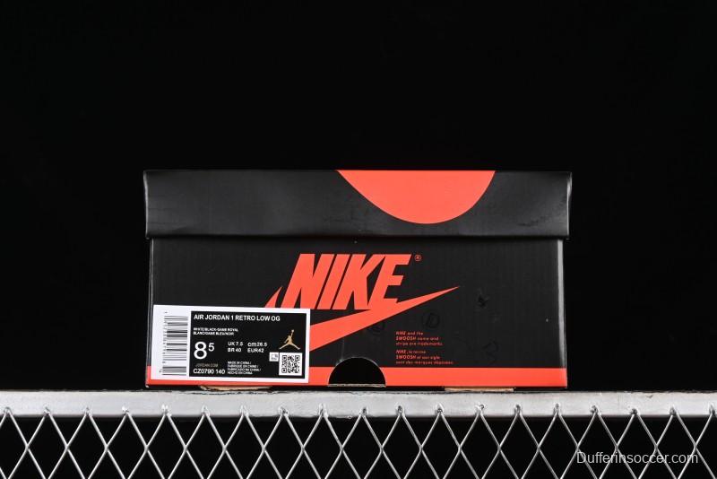 Nike Air Jordan 1 Low AJ1 Midnight Blue Low-top Casual Sneakers - CZ0790-140