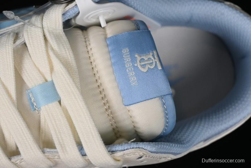 Nike SB Dunk Low Burberry Collaboration - Bondi Blue Anniversary High-End Custom Low-Top Casual Sneakers - BB5252-601
