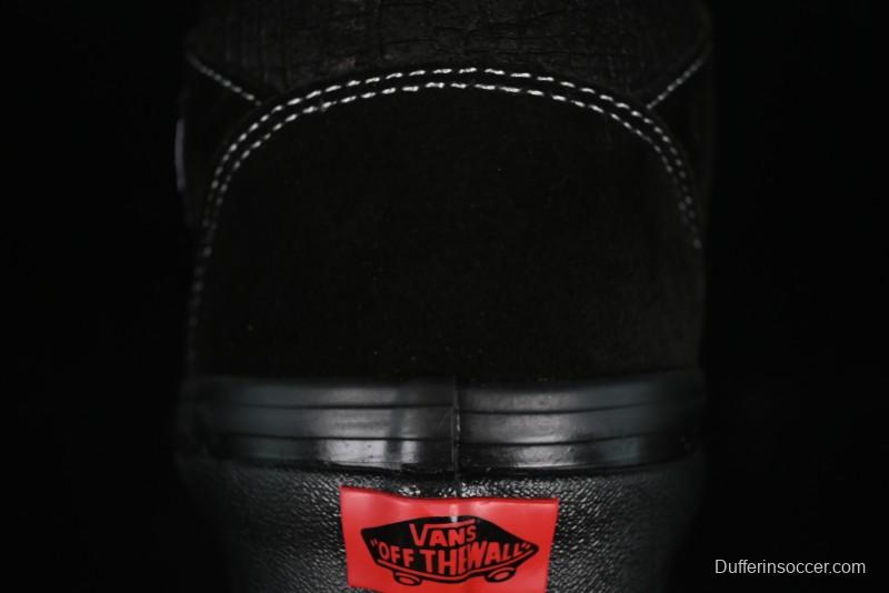 Vans Half Cab 33 DX Black Knight Anaheim Classic Retro Skate Shoes - VN0A5KX6BKA