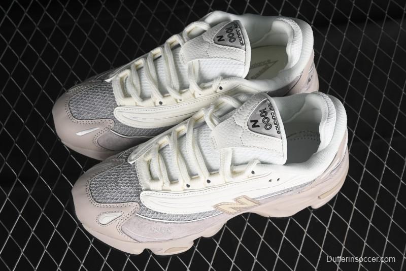 New Balance 1000 Series Retro Dad Style Low-Top Casual Running Shoes - M1000MB