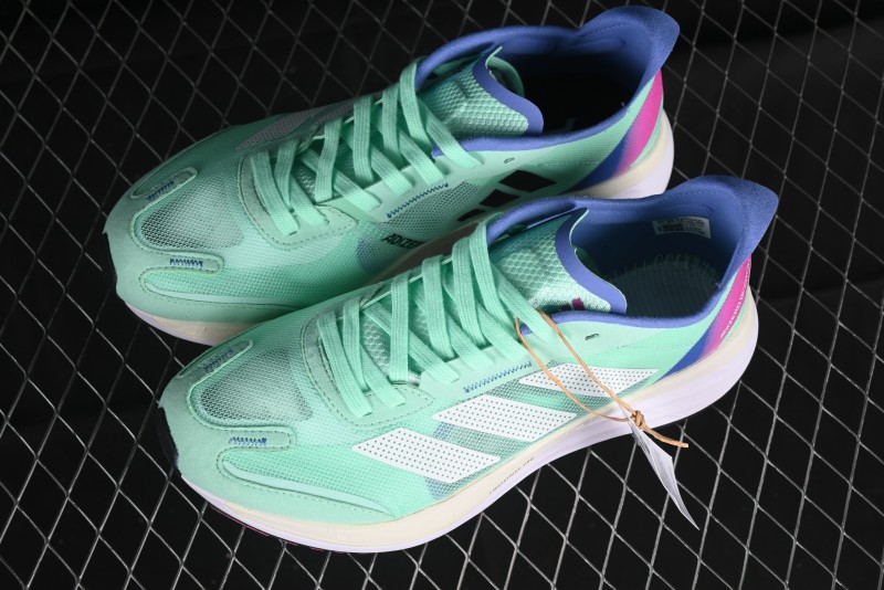 Adidas Adizero Boston 11 M Running Shoes with Lightstrike Technology - HQ3696
