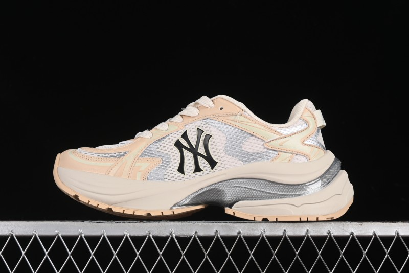 New York Yankees MLB Bigball Chunky Curve Thick Sole Casual Sneakers - 3ARNSPL4N50BGS