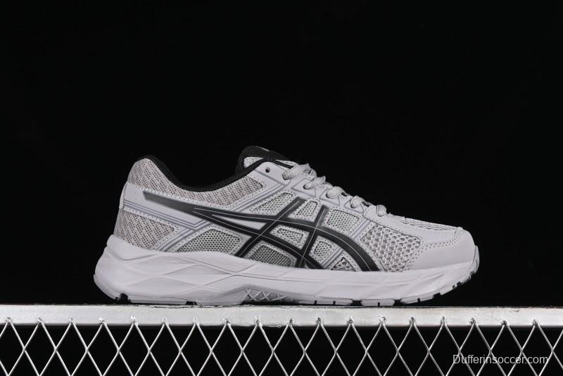 Asics Gel-Contend 4 Low-Top Breathable Running Shoes with Rearfoot Gel Cushioning - T8D4Q-032
