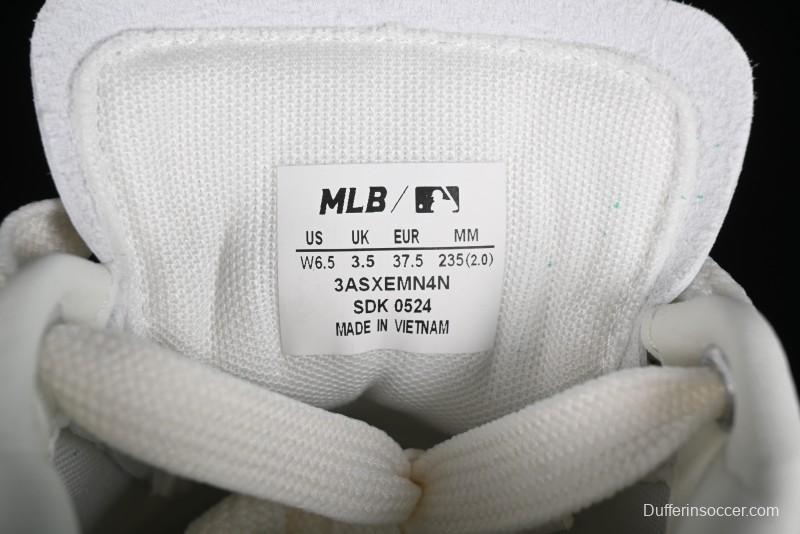 New York Yankees MLB Bigball Chunky Embo Monogram Platform Sandals - 3ASXEMN4N50BKS