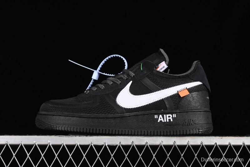 Nike Off White x Air Force 1 Low OW Transparent Black - AO4606-001