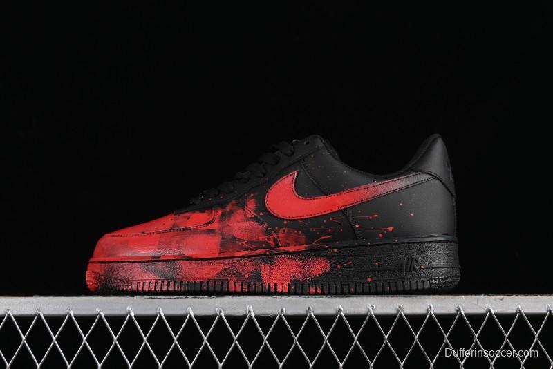 Nike Air Force 1 '07 Low 2D Hand-Painted Anatomy Scene Casual Sneakers - CW2288-011