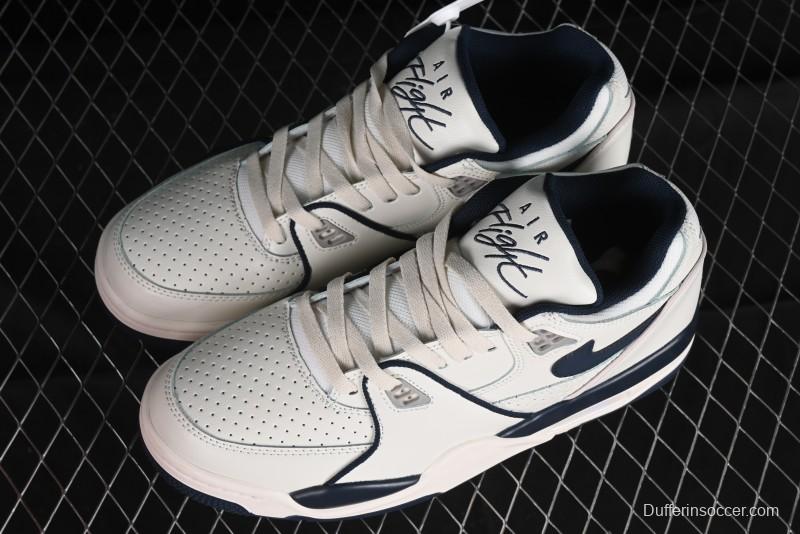 Nike Air Flight 89 Low Basketball Shoes with Air Cushion Technology - FQ8256-001