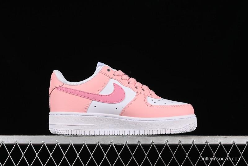 Nike Air Force 1'07 Low Casual Sneakers with Cuddle Bear Design - YY2024-762