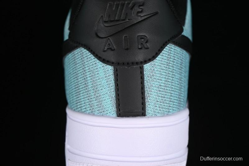 Nike Air Force 1 '07 Low 2.0 Moon Black Flywire Casual Sneakers - CI0051-600