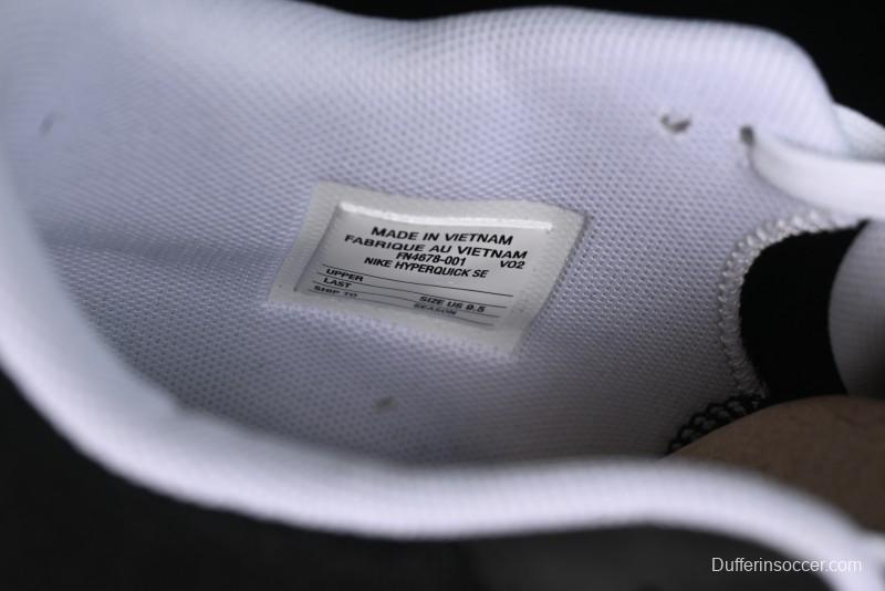 Nike Hyperquick SE Cushioned Breathable Basketball Shoes - FN4678-001