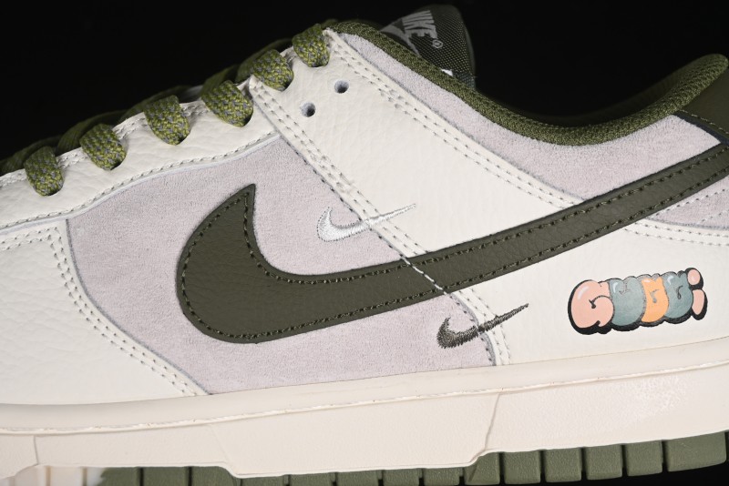 Nike SB Dunk Low Gucci Collaboration Anniversary High-End Custom Sneakers - KK1888-002