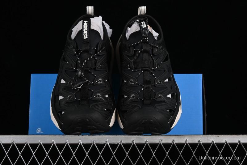 Hoka One One Hopara Outdoor Functional Mountain Sandals with Rugged Outsole - 1123112 BKLB