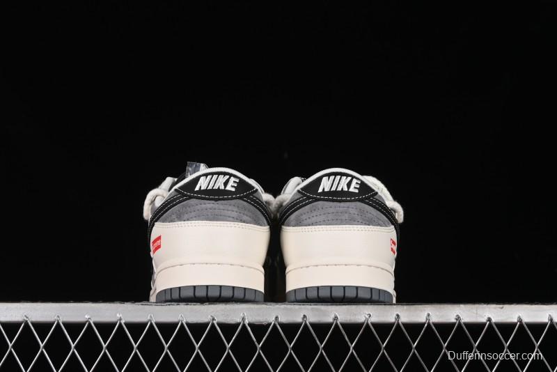 Nike SB Dunk Low Stussy Anniversary Edition Customized Low-Top Casual Sneakers - SJ2068-287