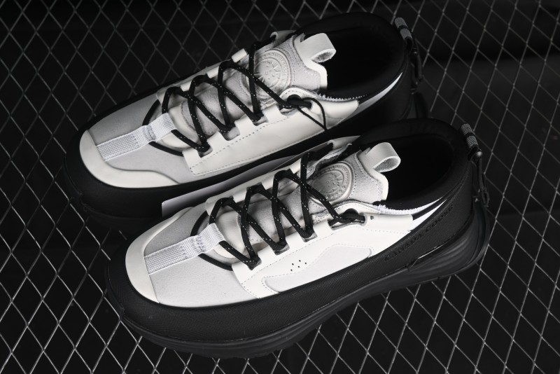 Canada Goose Glacier Trail Waterproof Leather Low-Top Lifestyle Sneakers - 7785M